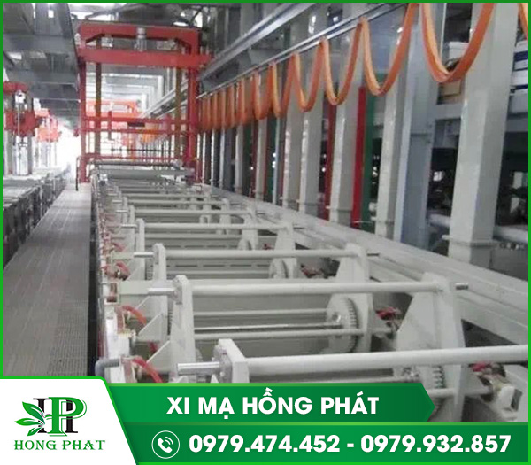 Dây chuyền mạ quay tự động