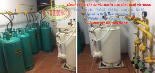Lắp đặt hệ thống Gas công nghiệp LPG