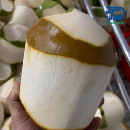 Dừa gọt sẵn