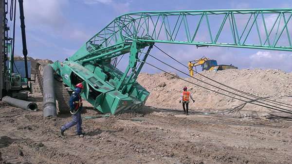 Sửa chữa cần cẩu Nippon Sharyo 65 tấn