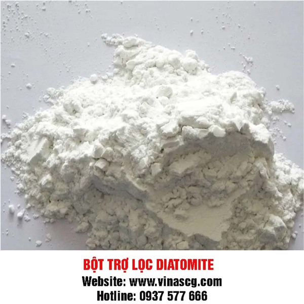 Bột trợ lọc diatomite
