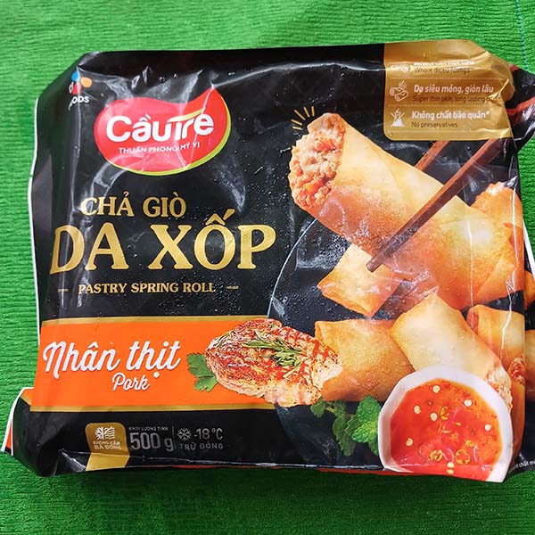 Chả giò da xốp