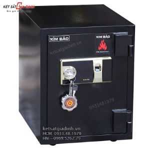 Két Sắt Mini Khóa Vân Tây Kim Bảo KBF50 Chống Cháy