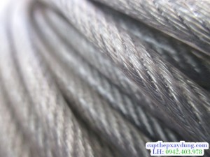 Cáp thép bọc nhựa