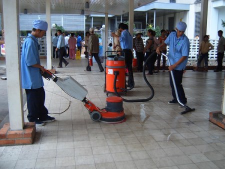 Dịch vụ vệ sinh công nghiệp