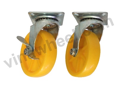 Bánh xe đẩy siêu thanh 80x32mm