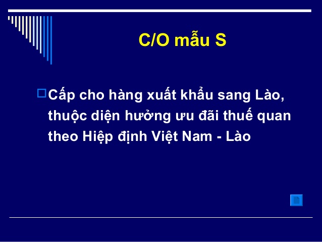Dịch Vụ Xin Cấp C/O Ưu Đãi