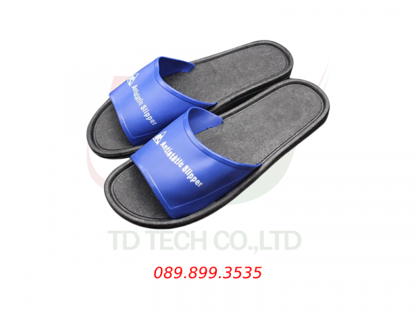 Dép PVC xanh, đen chống tĩnh điện