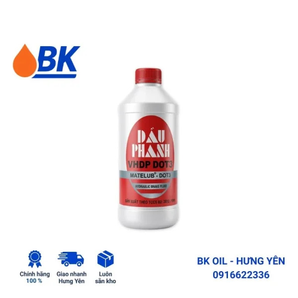 Dầu phanh DOT3 VHDP