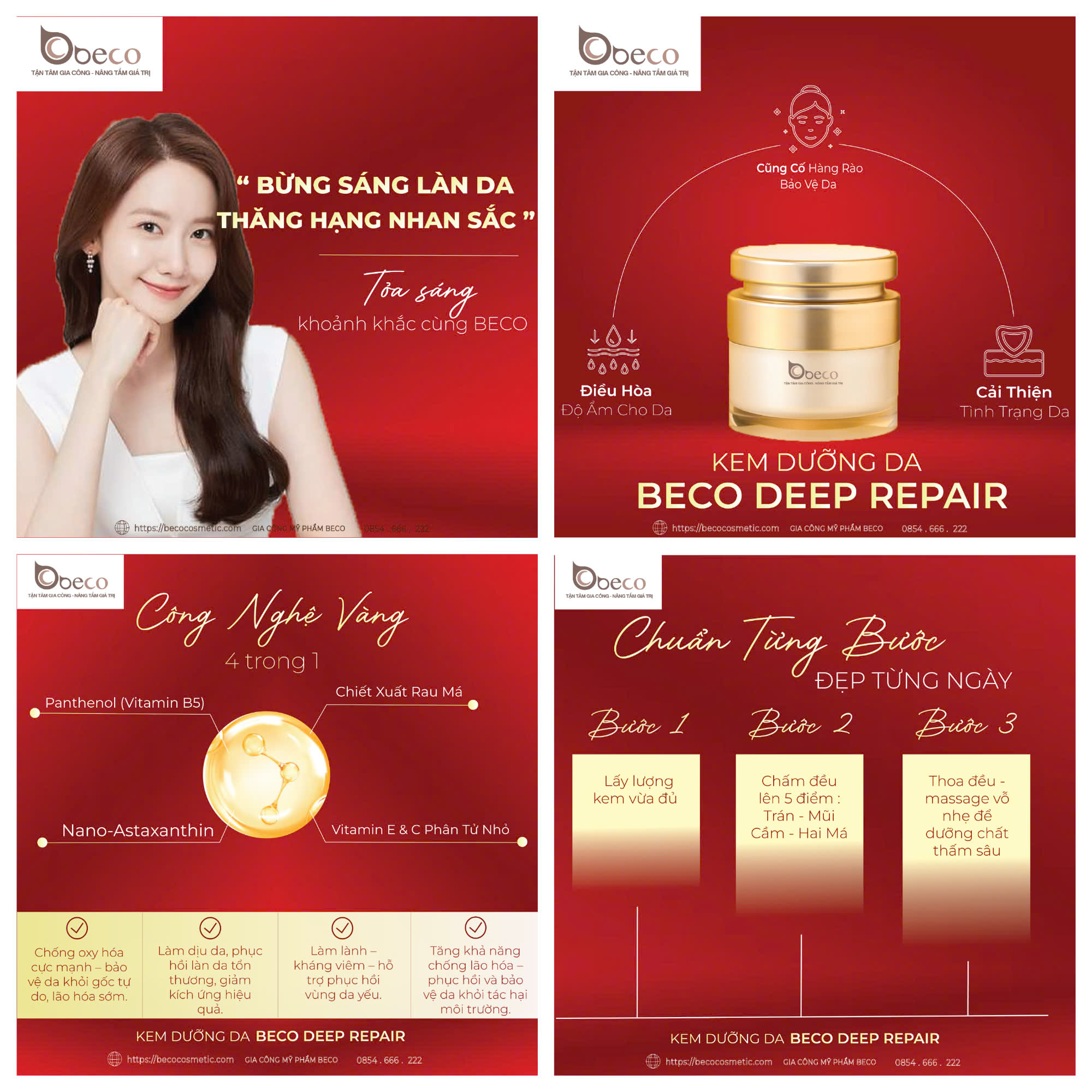 Gia công kem dưỡng da