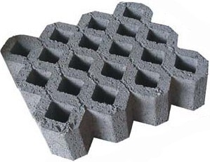 Gạch Block trồng cỏ 18 lỗ