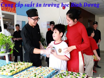 Cung cấp suất ăn trường học Bình Dương