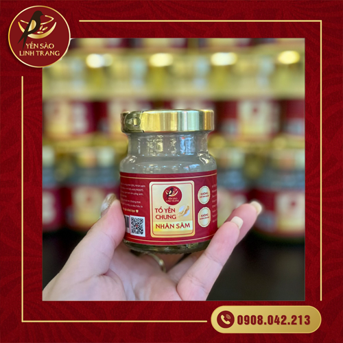 Yến hũ chưng sẵn nhân sâm