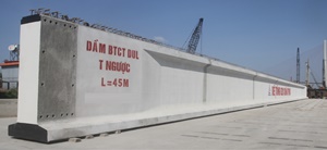 Dầm T Ngược 45m