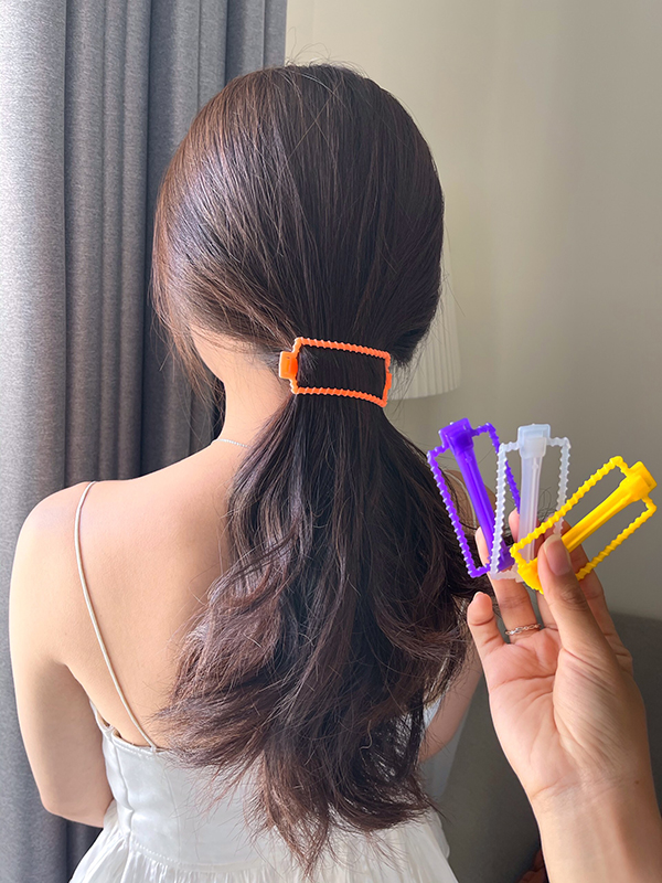 Kẹp tóc gọng xoắn không mút