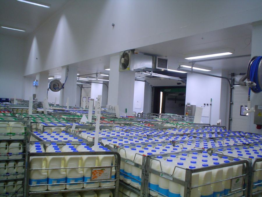 Kho lạnh bảo quản sữa