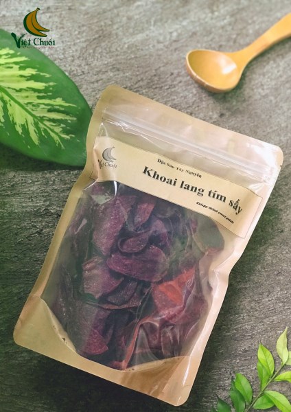 Khoai lang tím sấy