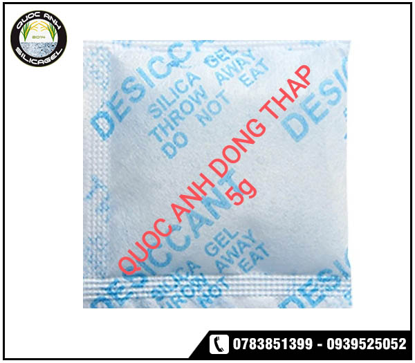 Gói hút ẩm silica gel 5g