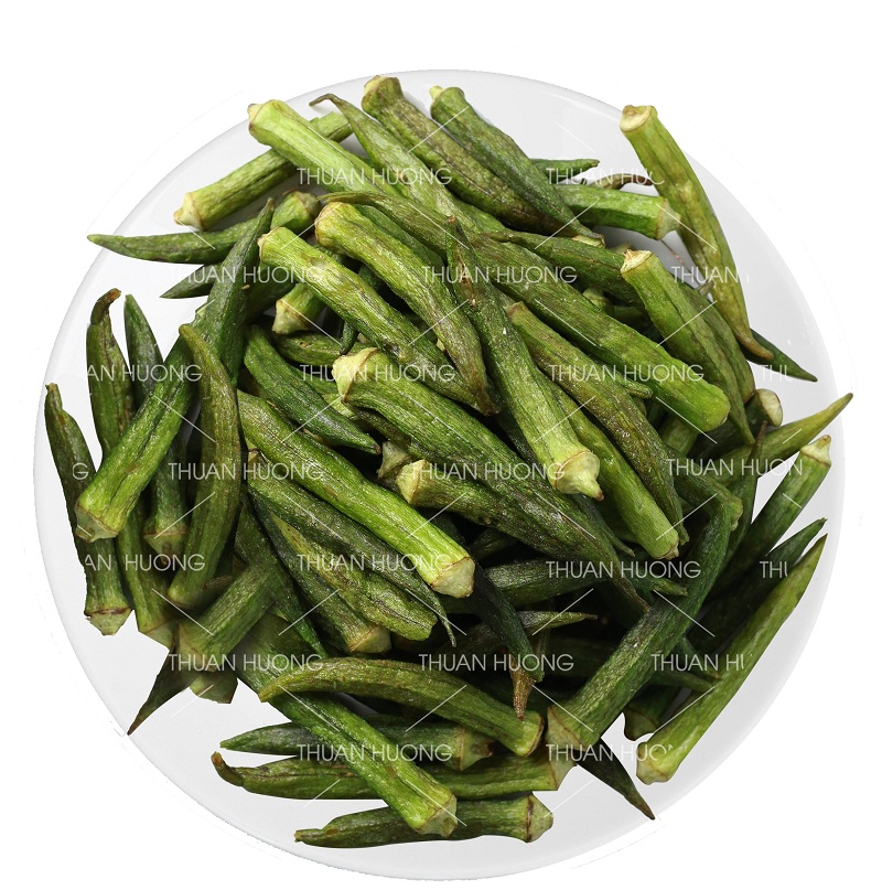Đậu bắp sấy giòn