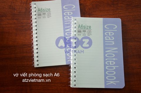 Vở viết phòng sạch chống tĩnh điện