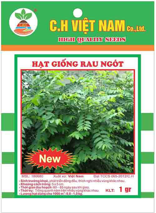 Hạt giống rau ngót