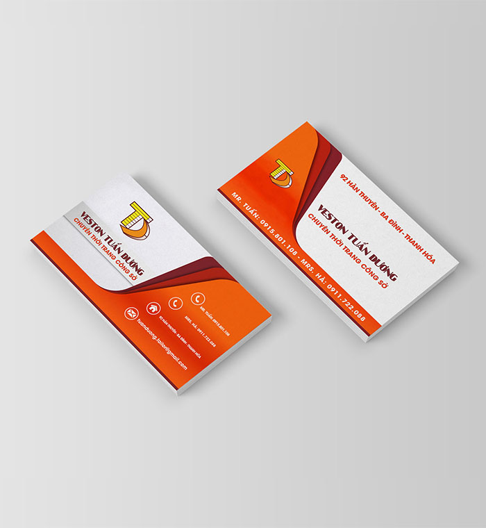 In Namecard không cán màng