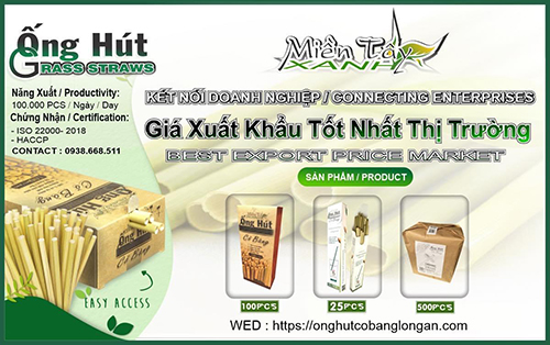 Ống hút cỏ bàng
