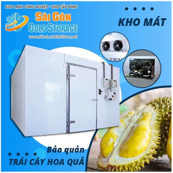 Kho lạnh bảo quản trái cây hoa quả