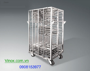 Xe Đẩy Inox Thực Phẩm