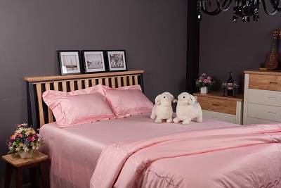 Bộ ga giường lụa satin