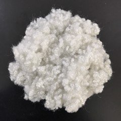 Xơ Polyester rộng 3 chiều có dầu