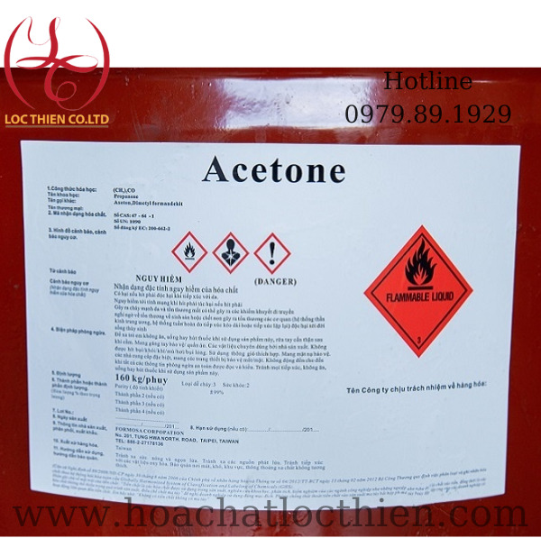 Hóa chất Acetone