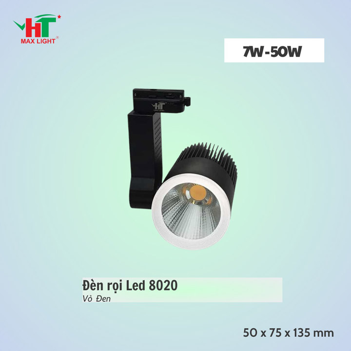 Đèn Rọi Ray 8020 Vỏ Đen