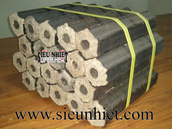 Củi mùn cưa siêu nhiệt