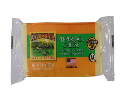 Phô mai Pepper Jack hiệu California Select Farms