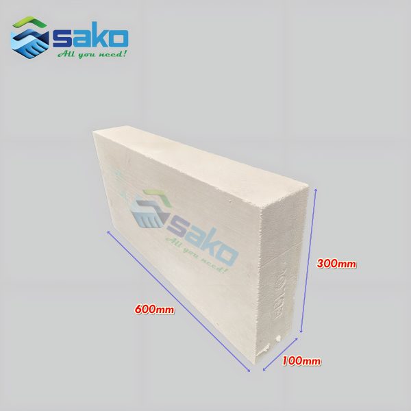 Gạch bê tông nhẹ AAC 600x300x100mm