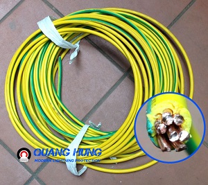 Dây tiếp địa vàng xanh