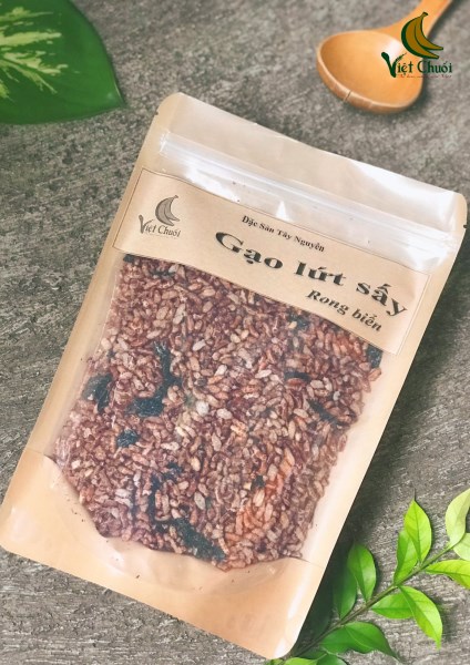 Gạo lứt sấy rong biển