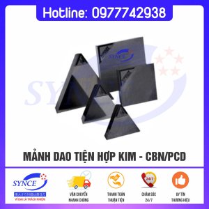 Mảnh dao tiện hợp kim PCD Và CBN