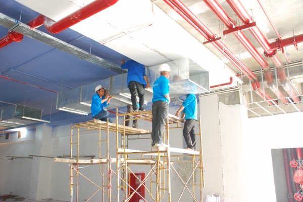 Thi công, lắp đặt hệ thống PCCC
