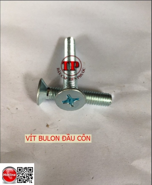 Vít bulong đầu côn