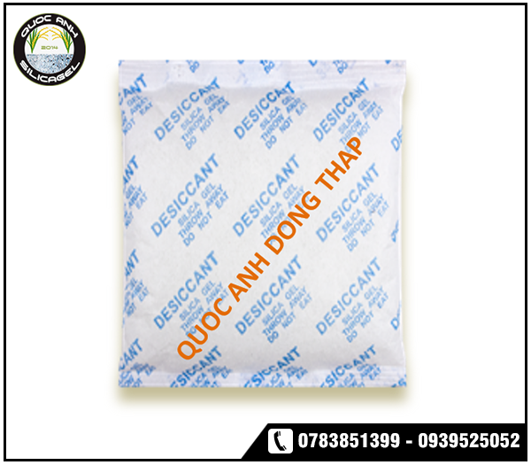 Gói hút ẩm silica gel 200g