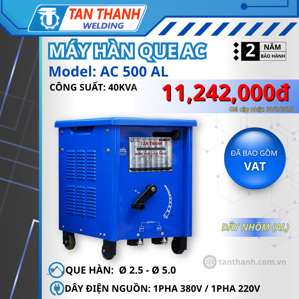 Máy hàn que AC 500AL