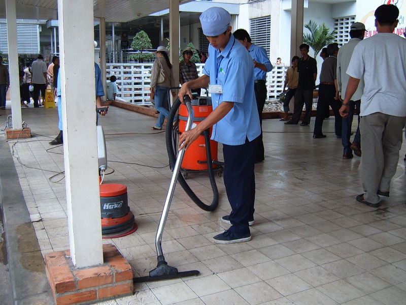 Vệ sinh sau xây dựng