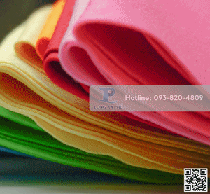 Vải Nỉ Màu Trang Trí Handmade