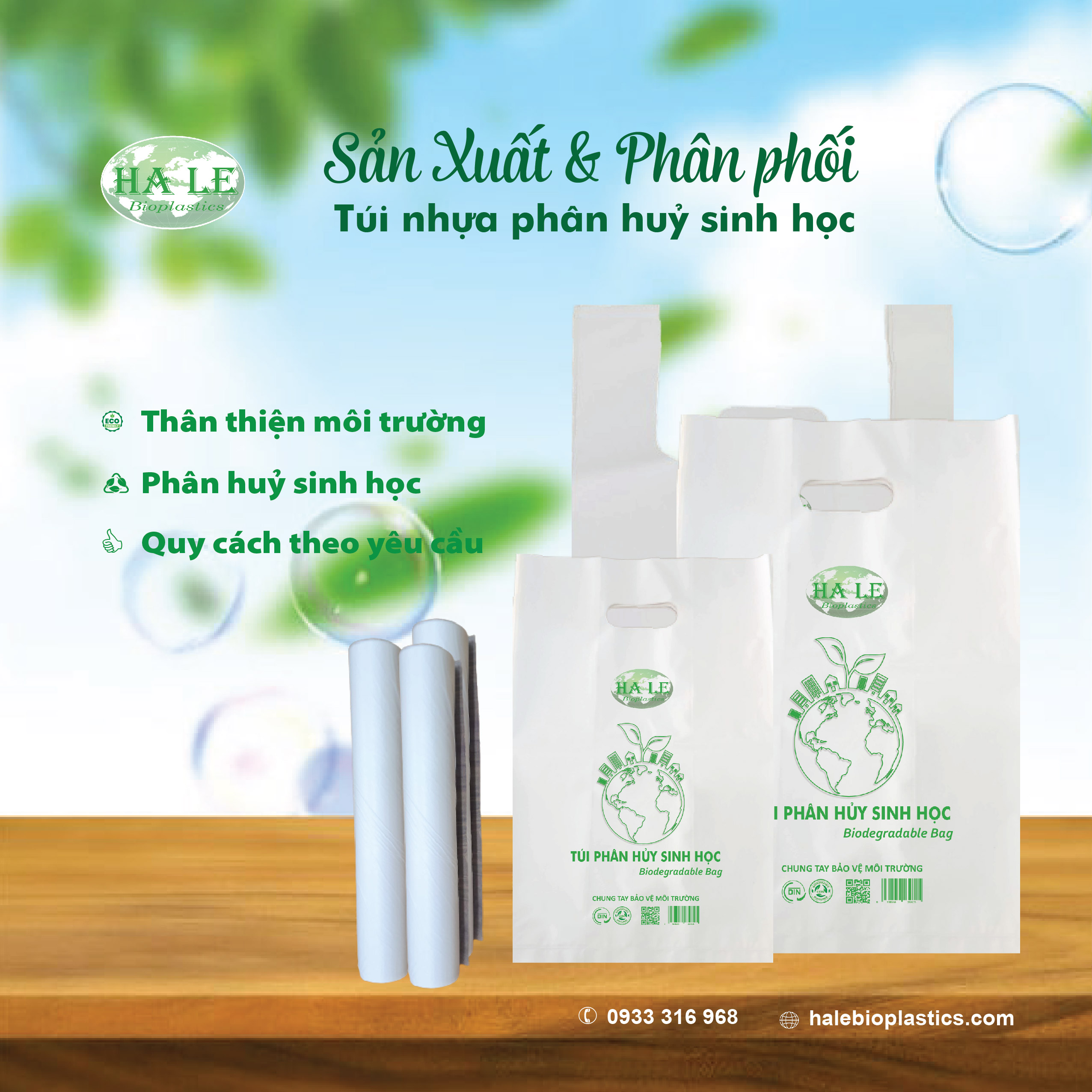 Túi nhựa phân hủy sinh học