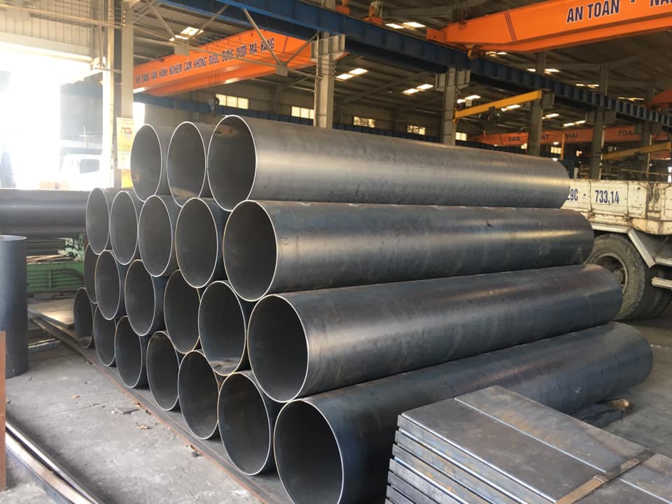 Gia công lốc ống bình chứa
