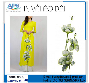 In Vải Áo Dài