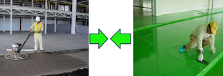 Thi công sơn sàn Epoxy