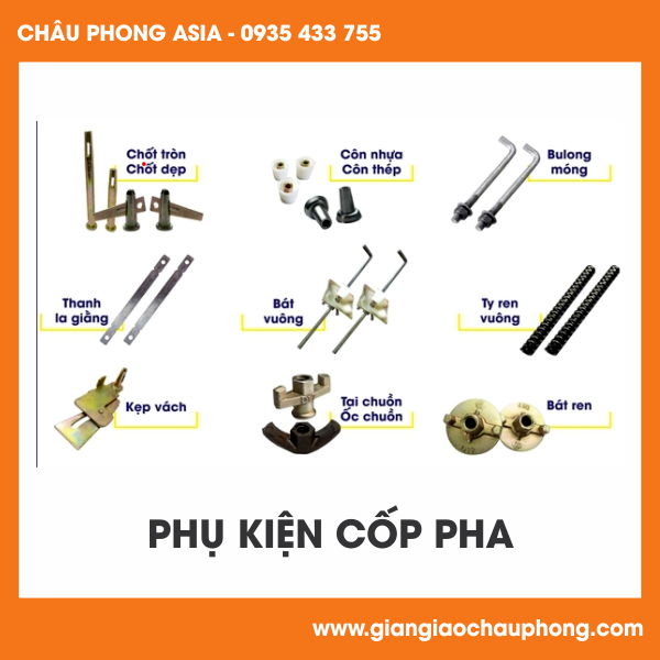 Phụ kiện cốp pha